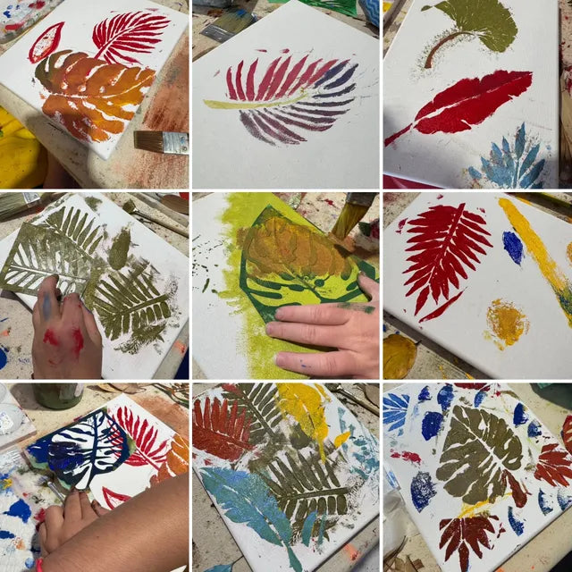 Texture and Messy Art – Ages 7–12 years