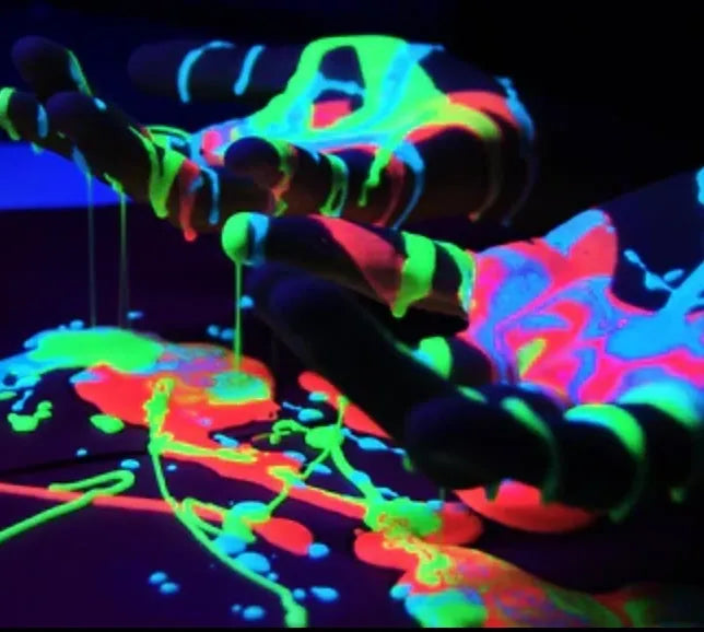 UV Glow Party – Neon Art Experience - Ages 8–12 years