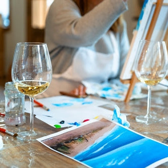 ART IN A BAG – 4 Pack 🎨 Paint & Sip, Paint Party Kits